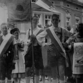 Weiter zur Seite Vorstände seit dem Jahr 1952 1952 - Standartenweihe Foto 02
